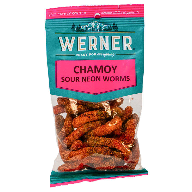 Chamoy Sour Neon Worms