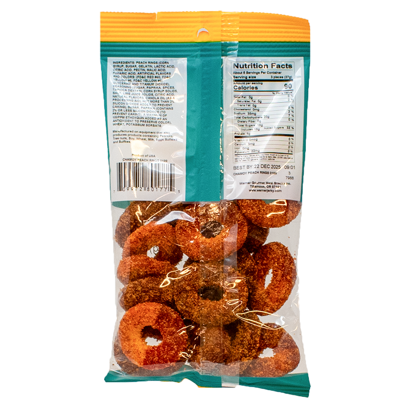 Chamoy Peach Rings