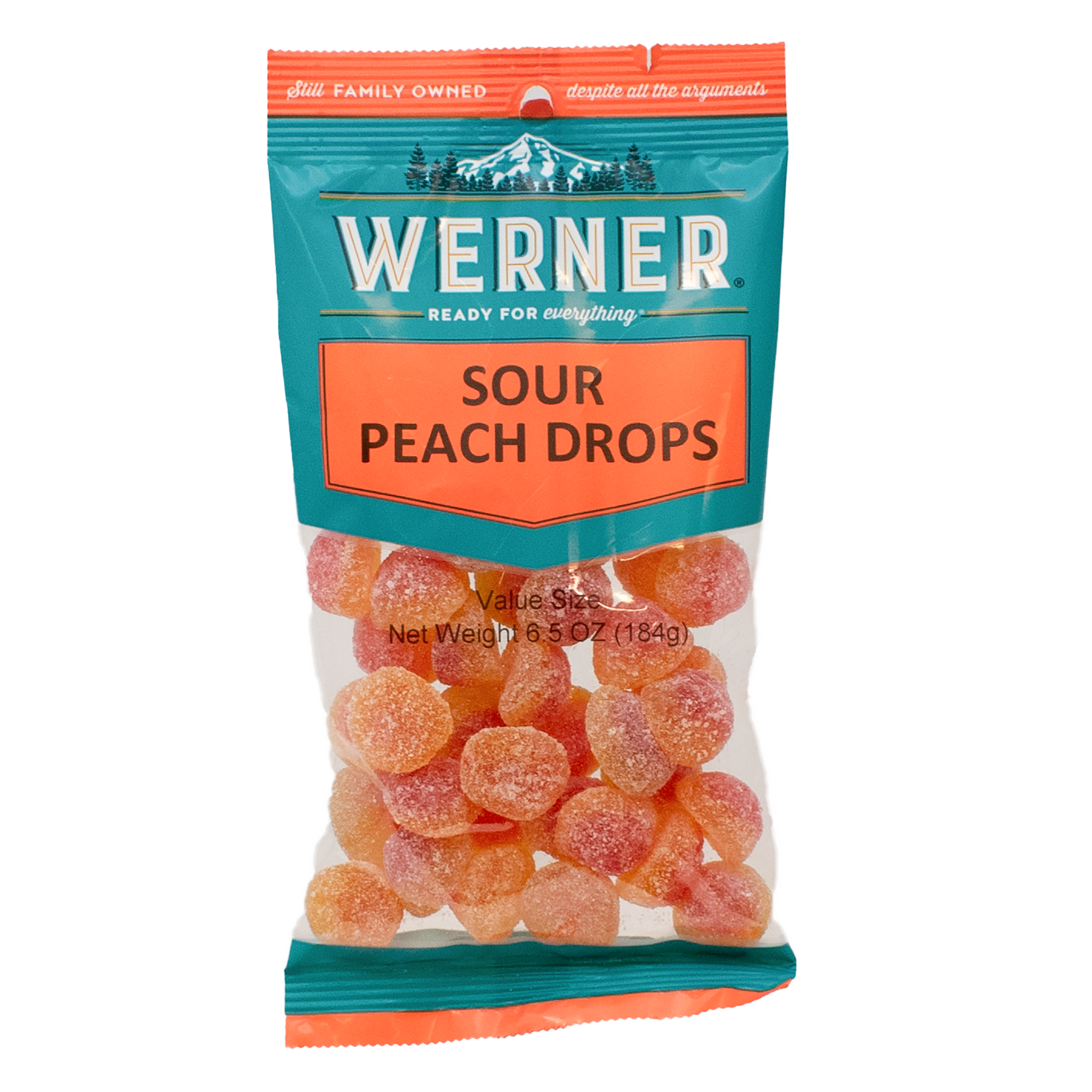 Sour Peach Drops