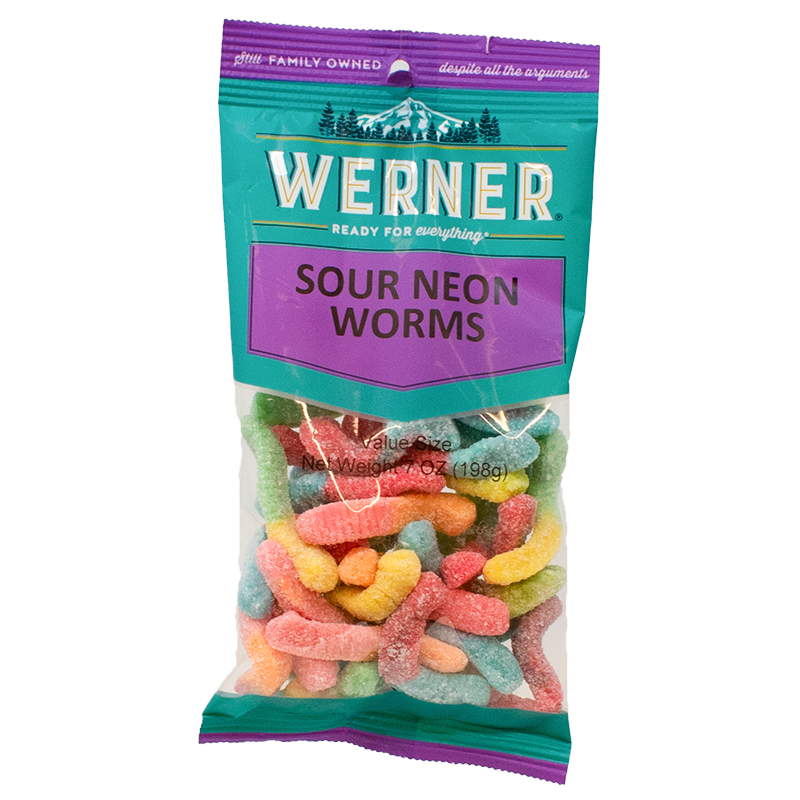 Sour Neon Worms