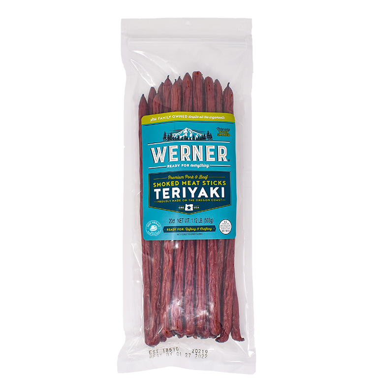 Premium Smoked Meat Sticks Bulk Bags – Werner Gourmet Meat Snacks