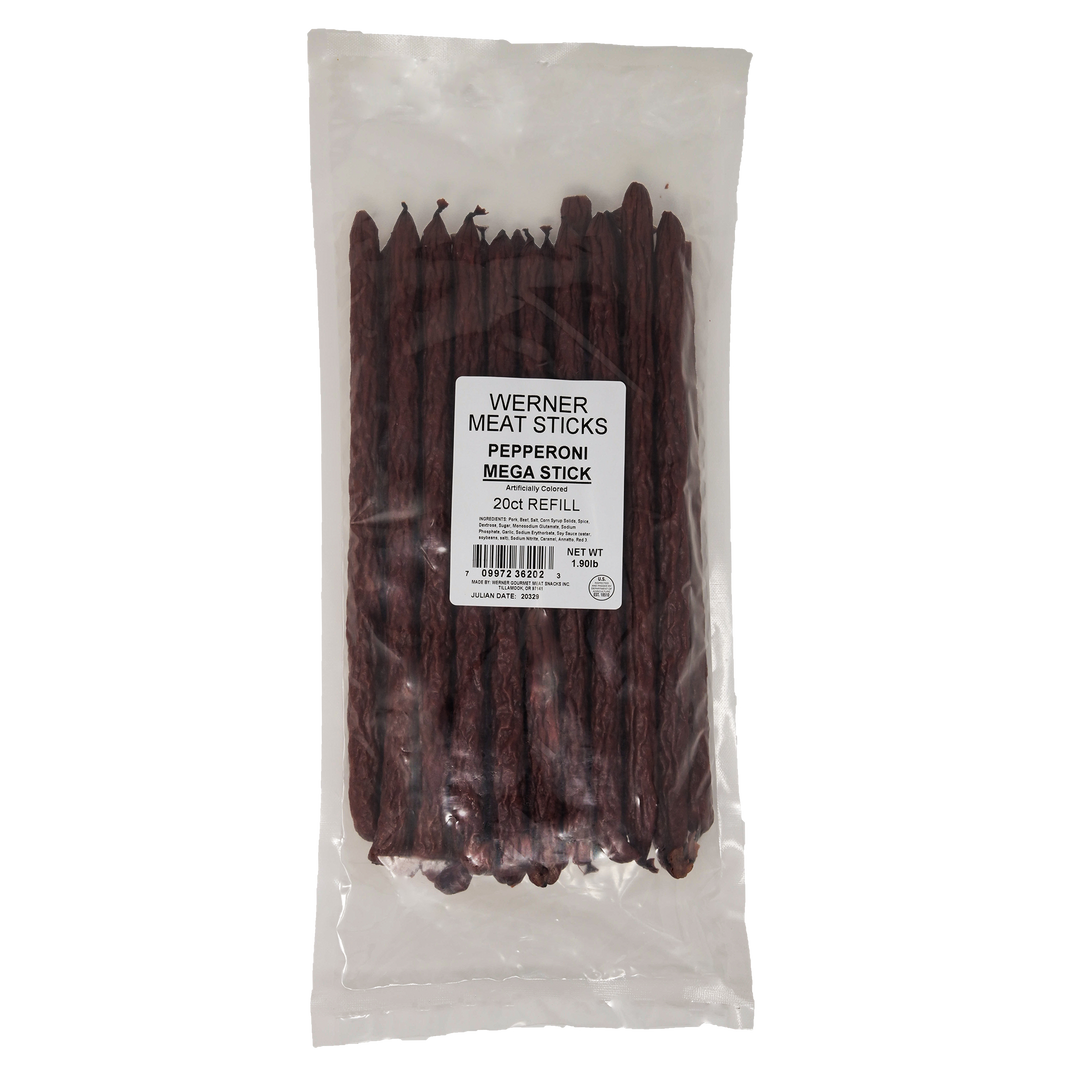 Mega Meat Sticks – Werner Gourmet Meat Snacks