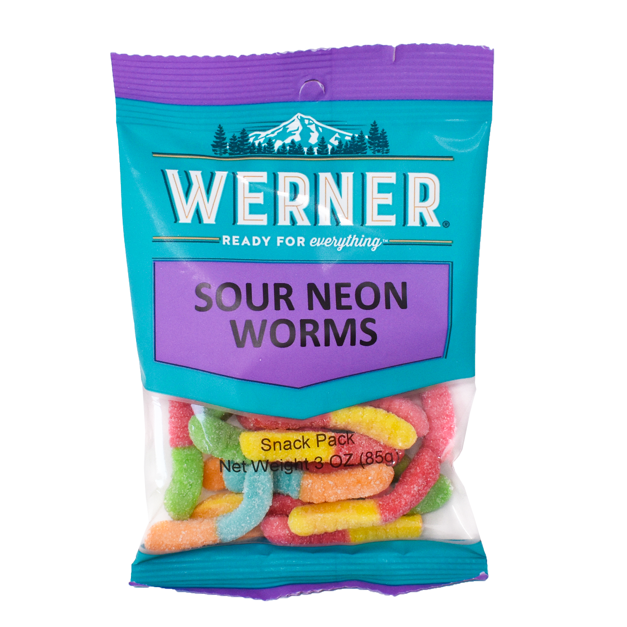 Sour Neon Worms