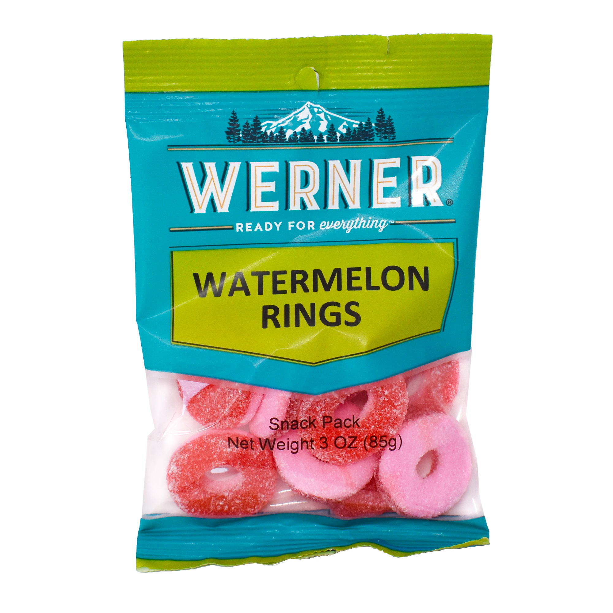 Watermelon Rings Sweets Watermelon Rings – Werner Gourmet Meat Snacks