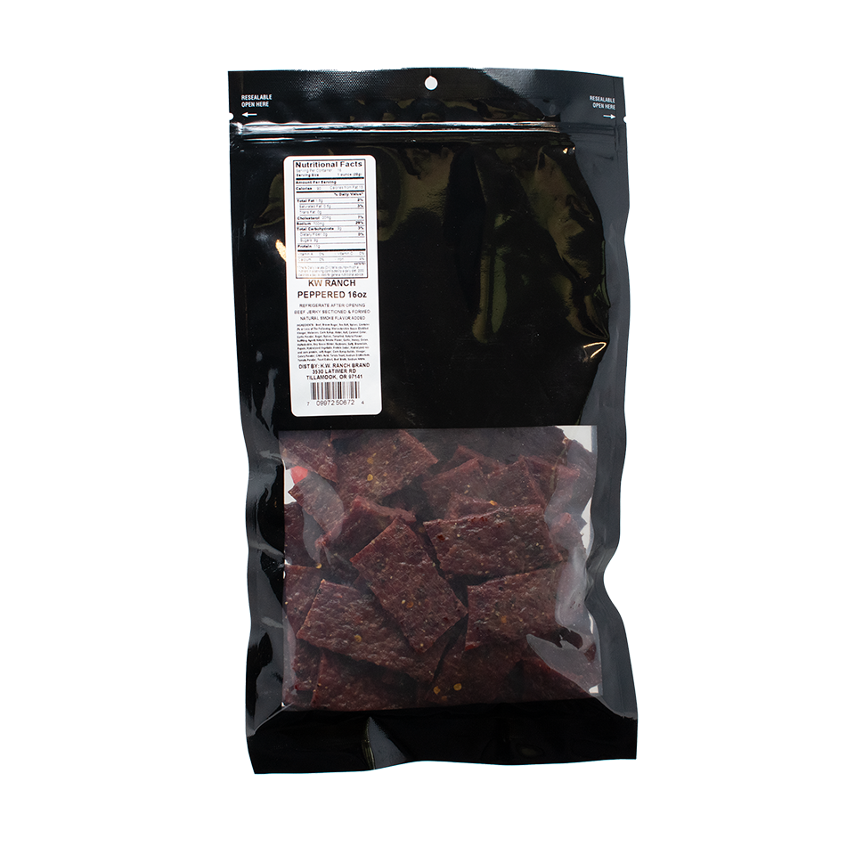 KW Ranch Peppered Beef Steak 16oz