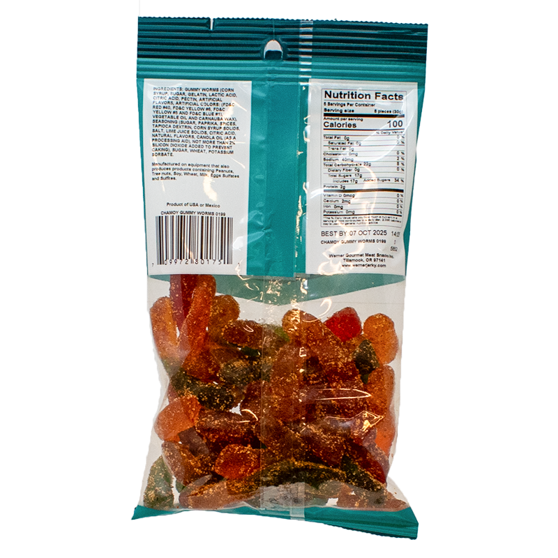 Chamoy Gummy Worms