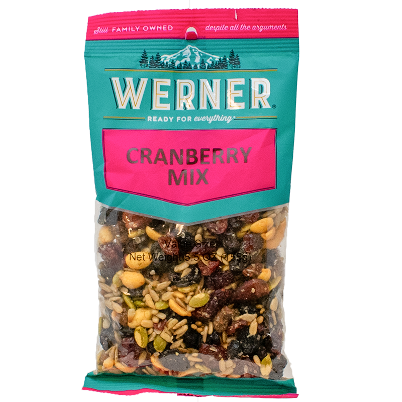 Cranberry Trail Mix – Werner Gourmet Meat Snacks
