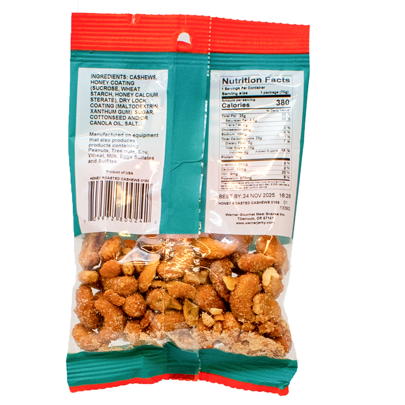 Honey Roasted Cashews