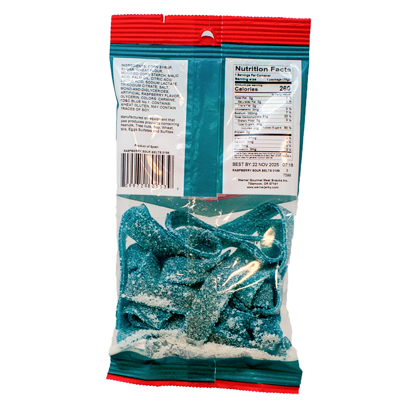 Raspberry Sour Belts