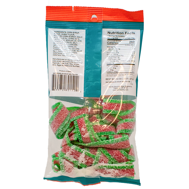 Watermelon Sour Belts
