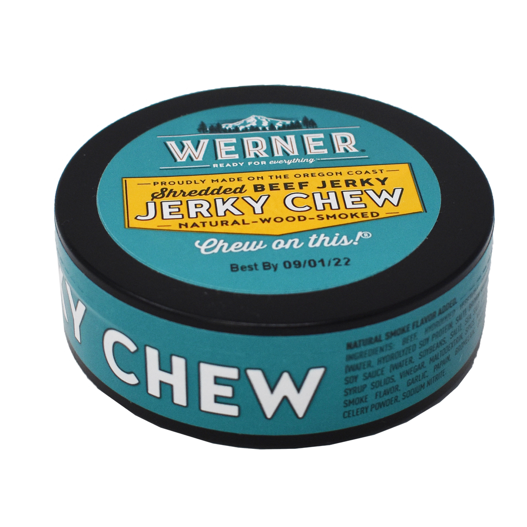 Beef Jerky Chew Werner Gourmet Meat Snacks